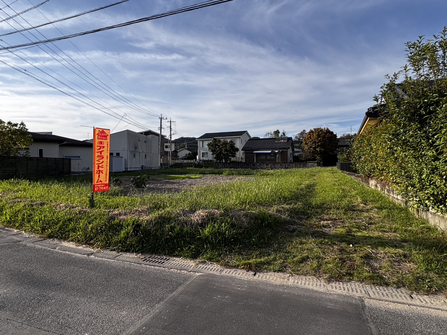 姶良市加治木町木田　売地　582.35坪　2,328万円