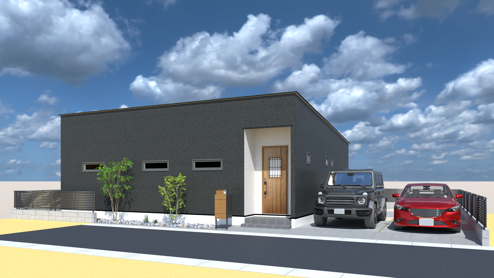 姶良市　加治木町反土5区画NO.4　新築戸建　4LDK平屋