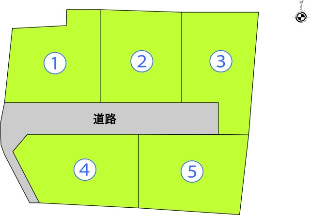 姶良市　加治木町反土　5区画分譲地